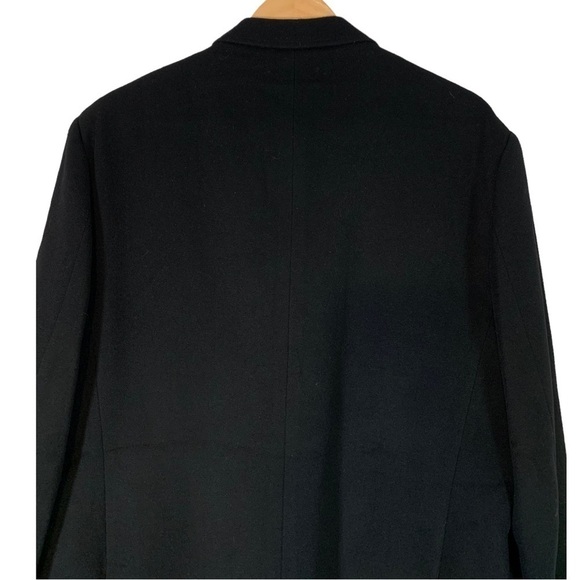 Mantoni Wool Cashmere Sports Coat Blazer Black Size 42 - Picture 5 of 10